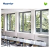 High quality and fashion design soundproof bullet proof glass aluminum casement windows