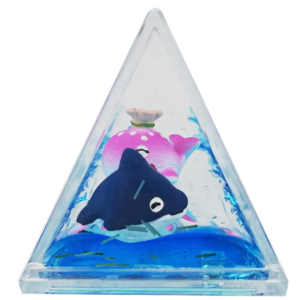 Novelty 3d Printable Straight Ruler With Liquid Animal Flotage - Buy ...