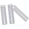 wholesale woollen sweater plastic ruler scale Measuring Tools