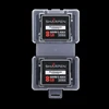 SUNSHING Wholesale Transparent SD Card Case Double SD Card Packing Case 18mm Plastic CF Card Case
