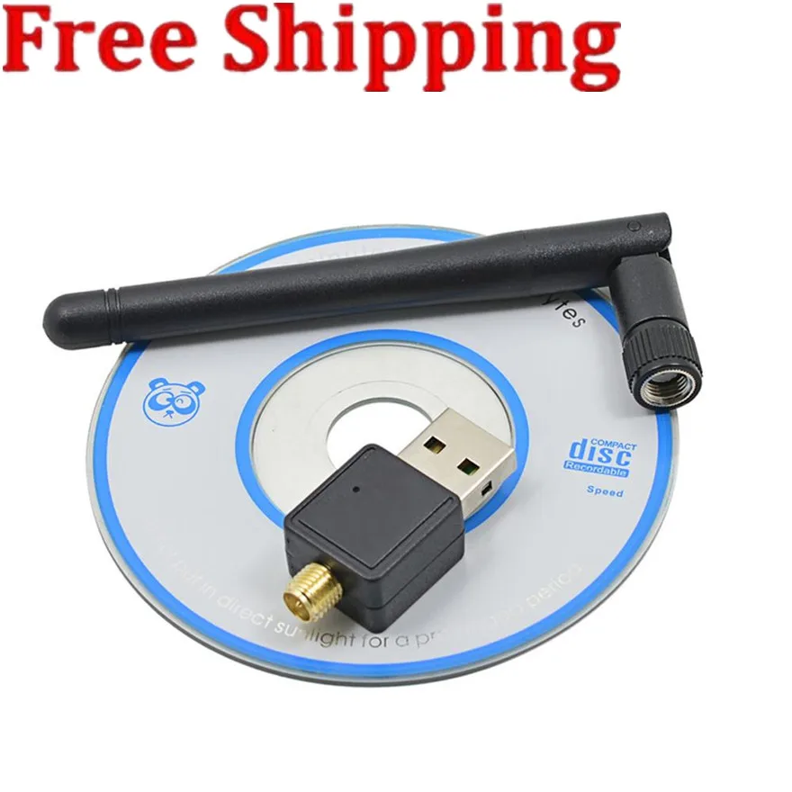 150Mbps 2DB MINI Wireless USB WiFi Adapter Dongle Network LAN Card 802.11n/g/b Antenna wi-fi For WindowsXP/7 Vista Linux