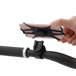 Universal 360° Rotating Silicone Phone Mount Bikes