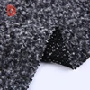 Yeemo textile charming style 100 polyester grey melange color knit fabric one side brushed fleece fabric for garment