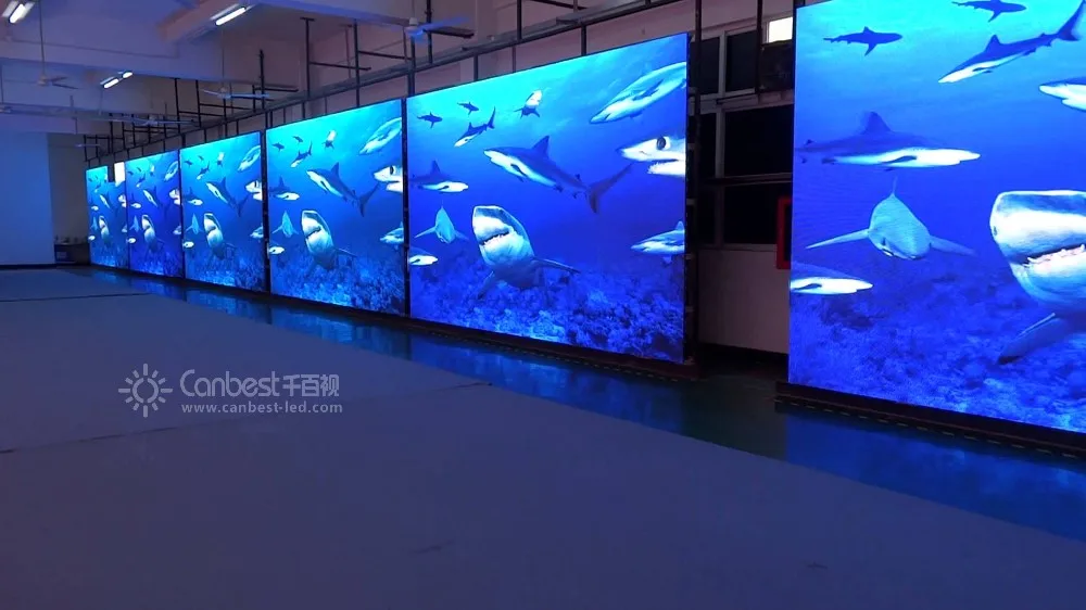 2017 New Low price wall mounted advertising indoor P6 P4 P3 LED Wall