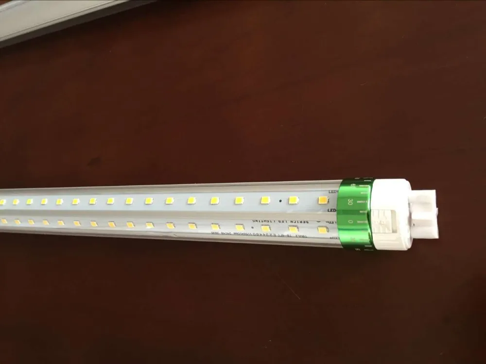 5ft v shape led freezer light ul dlc listed t8 lde cooler light