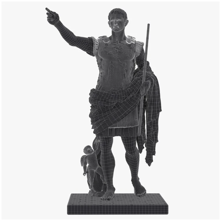 Life Size Human Statue Marbl Augustus Statu Custom Made Bronzen Beeld Julius Caesar Statue