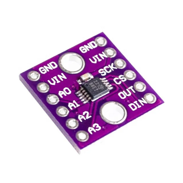 MCP3208-CI//P IC ADC 12BIT 2.7V 8CH SPI 16DIP