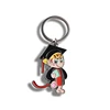 Customized Metal Paint Keychains, Venture Cartoon Keychains, Creative Zinc Alloy Keychains
