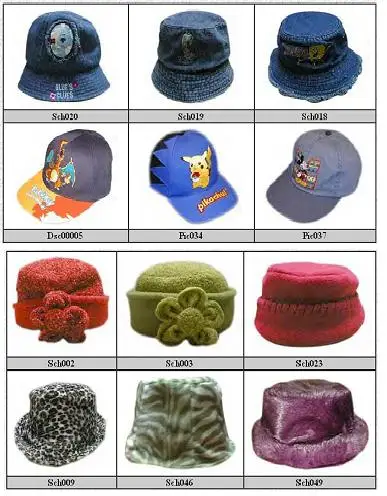 different types of headgear