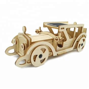 solar energy wooden puzzle