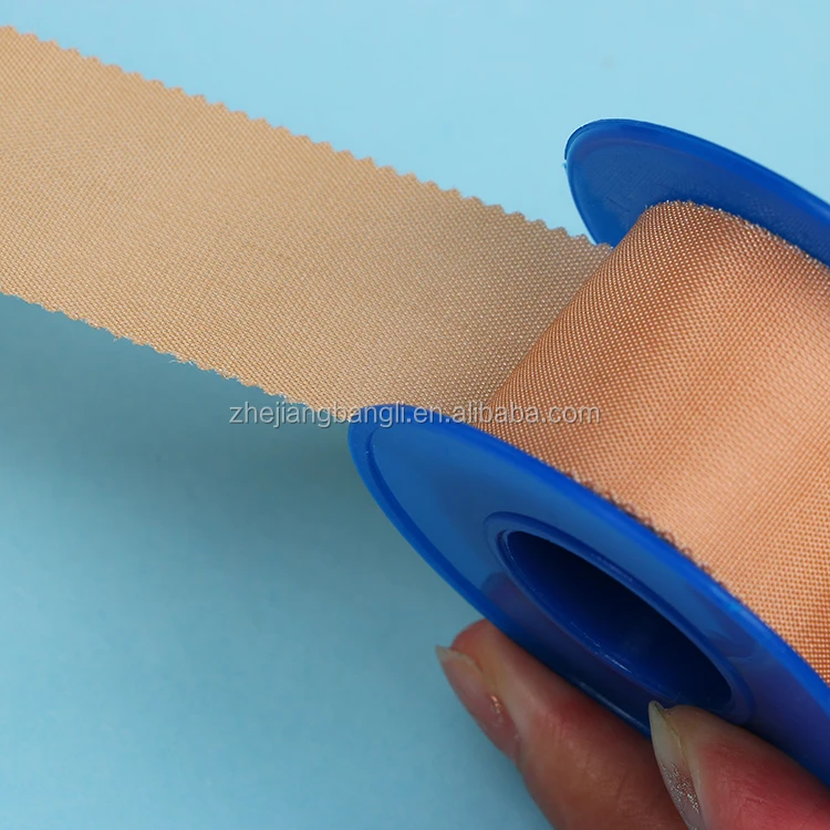 Hospital Pack 100 Acetate Tape Silk Fabric Skin Color Medical Tape