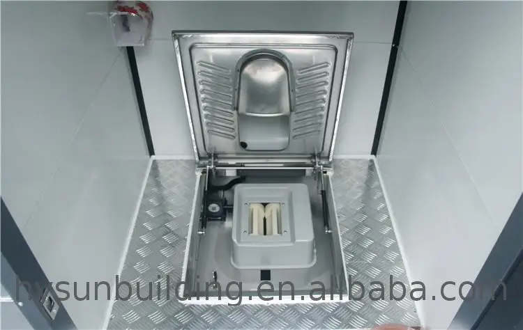 mobile toilet and bath