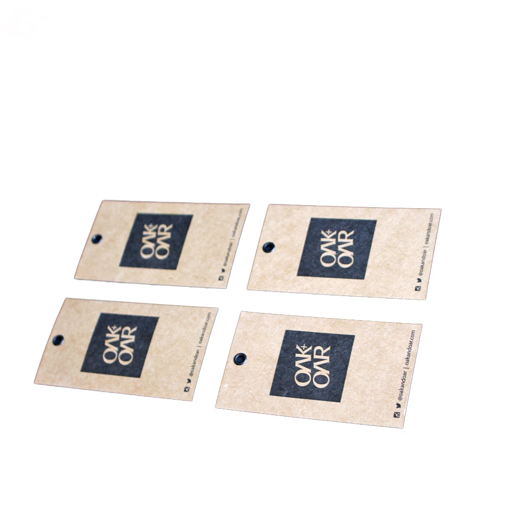 

China high quality custom paper hang tag hair tags