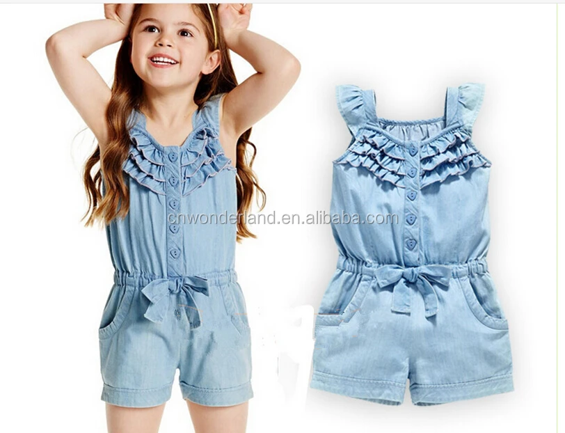 

pictures of sleeveless jumpsuits and tops kids clothing