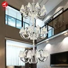 Flying Lighting cheap acrylic wedding parts prisms ceil hanging lamp led crystal chandelier pendant light
