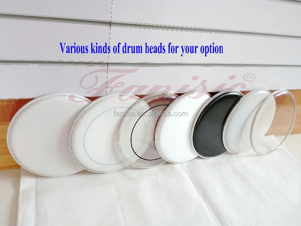 fashional colorful over-tone drum skin drum heads