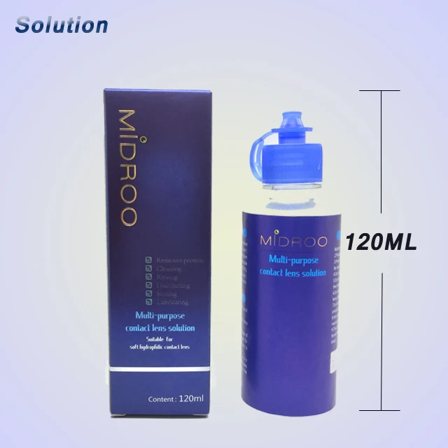 
Free sample new arrival 60ML and120ML 360ml contact lenses cleaning liquid solution 