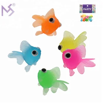 mini plastic toy fish