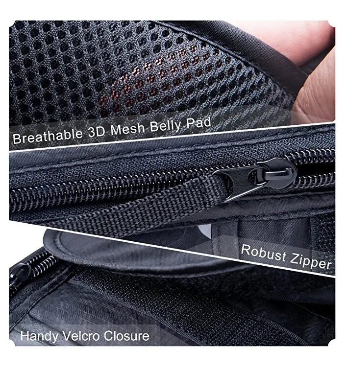 New Arrival Fashion Black Waterproof Neck Wallet Rfid Blocking Travel ...