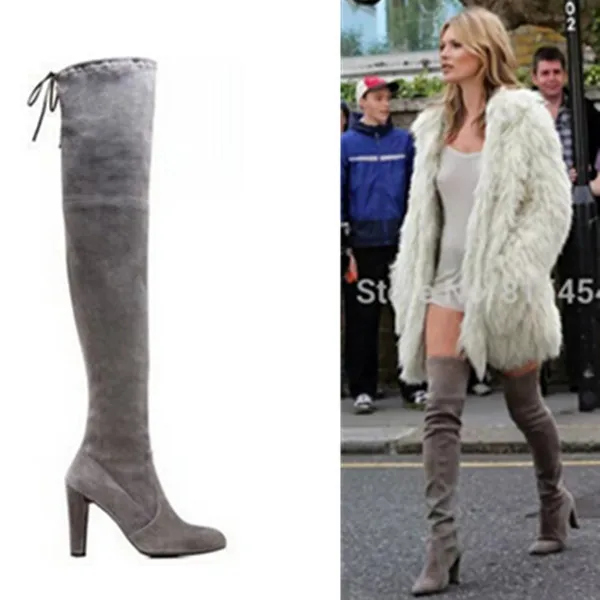 Knee Boots Fashion Shoes Woman 