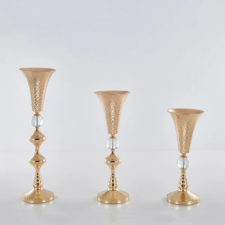
new 2019 big trumpet vase wedding table decoration 