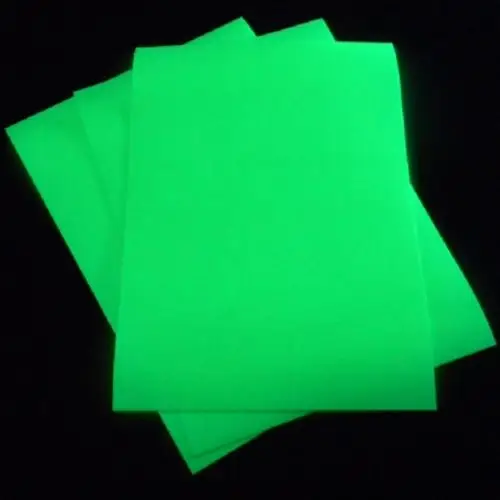 как сделать светящуюся бумагу