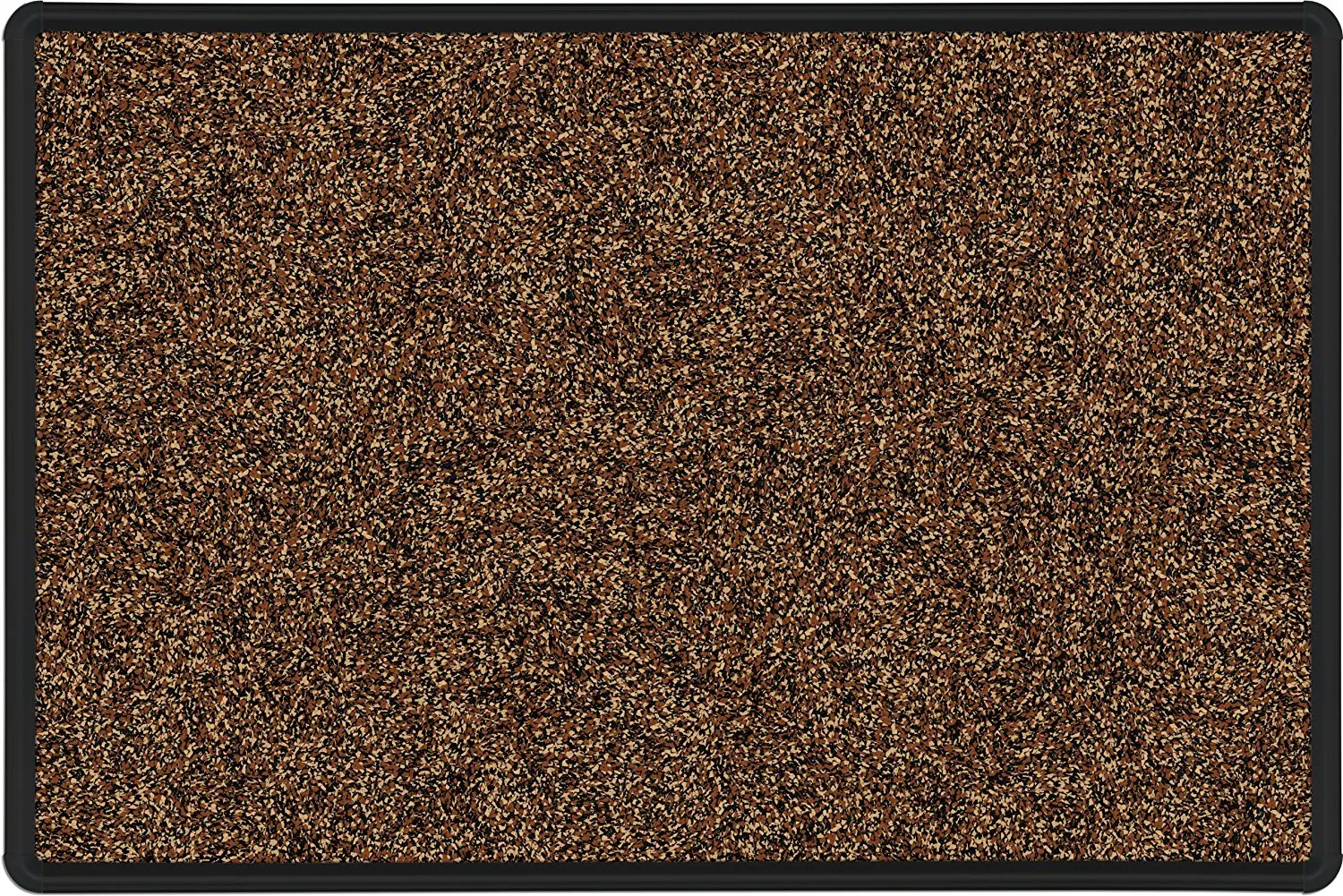 Best-Rite Presidential Trim Rubber-Tak Tackboard, Black Trim, 4 x 8 Feet, Tan (321PH-T1-95)