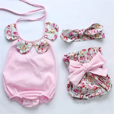 

F10519A new baby gallus Sleeveless cotton romper, As picture