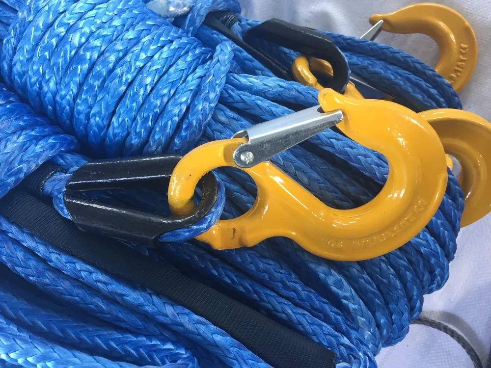 Xinglun Strong Durable 18mm Synthetic Winch Truck Line Rope With Hook Thimble Buy Jmax Uhmwpe