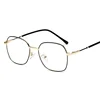 Custom Logo Unisex Rimless Plastic Non Prescription Round Glasses Frame