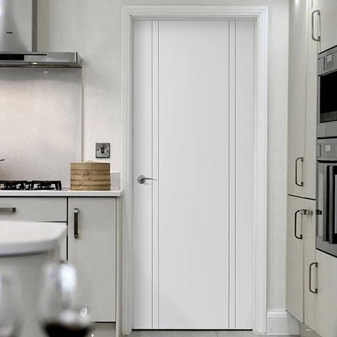 North American Hollow Core Semi Solid Best Wood Door Design Door