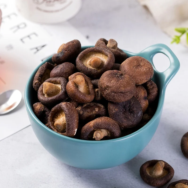 Dried Vegetables Vacuum Fried Shiitake Mushroom With Brc,Kosher,Halal,Social Audit,Haccp