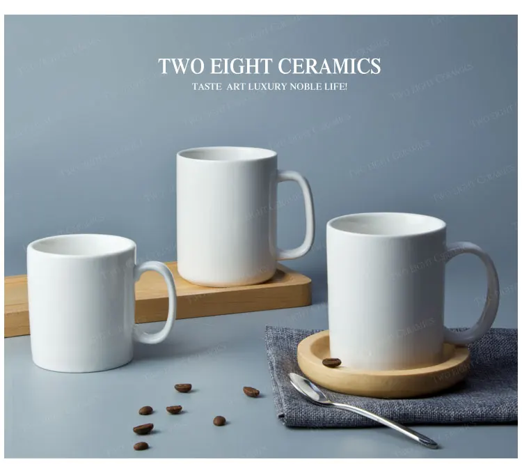 Ceramic factory directly sale crockery tableware mugs with handle