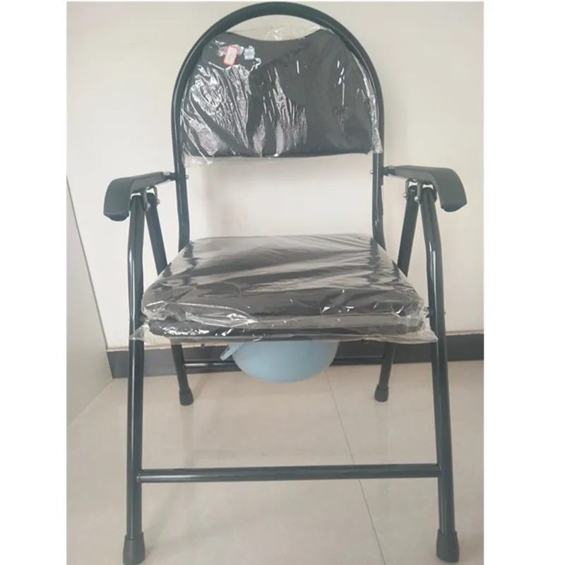Wholesale Elderly Folding Commode Chair Portable Toilet Chair For