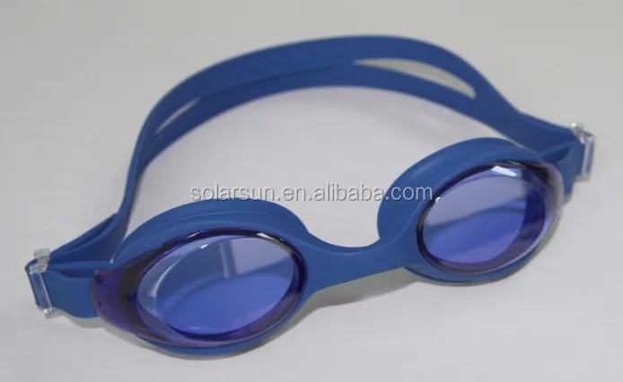 UV Protection Male Women Mirrored Swimming Goggles