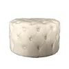 New design home furniture top quality ottoman bench/round ottoman
