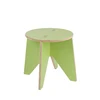 New Design Plywood Step Stool Round Seat for Home Use Flat Pack Wooden Kids Playroom Furniture