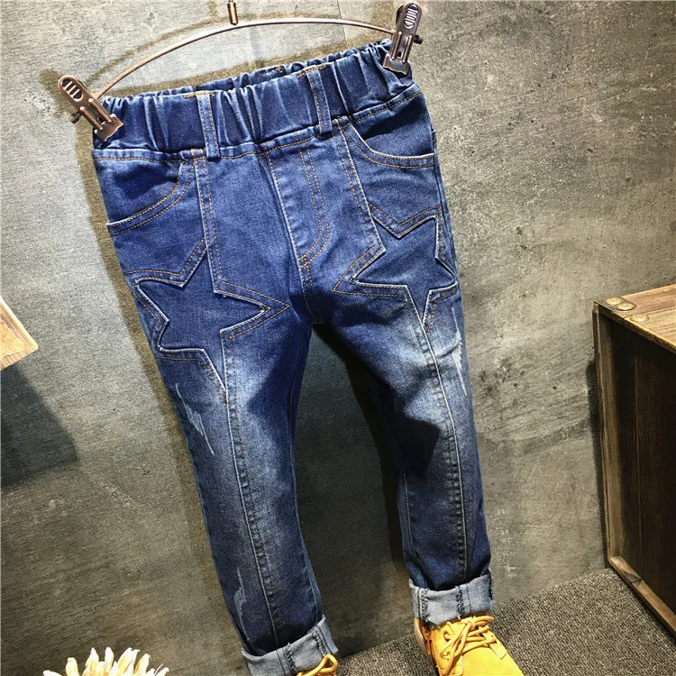 

Wholesale Children Kids Denim Pants Trousers For Boys Pants In Bulk, As picture