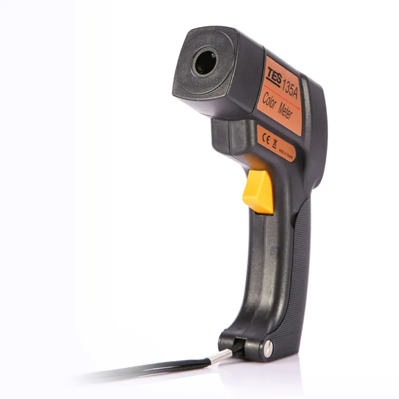 TES-135A USB Color Meter, Color Analyzer Portable Color Difference Meter Colorim
