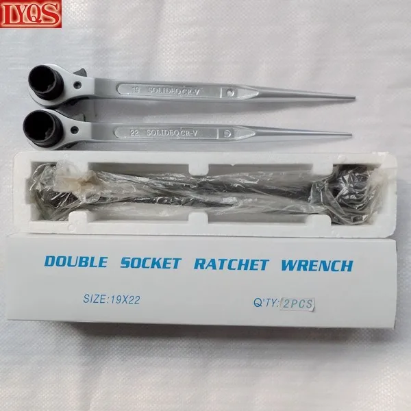 Japanese Quality Ratcheting Tools Crv Handle 17/19mm Ratchet