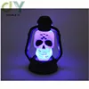 Wholesale LED Pony lamp Button lantern Halloween ghost night lantern expression ghost festival lantern plastic pumpkin