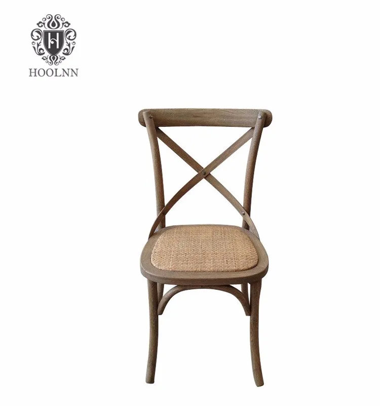 Classic French stylish Cross Back Bar Chair ED-023