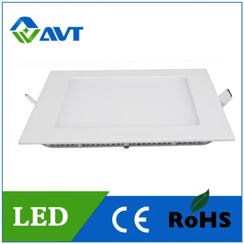 36w Slim Square Led Panel Light Recessed Mount/round Down Light Led ...