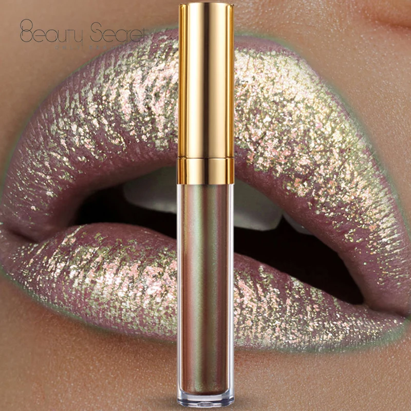 

Custom Your Own Logo Waterproof Lipstick Super Glitter Lipstick