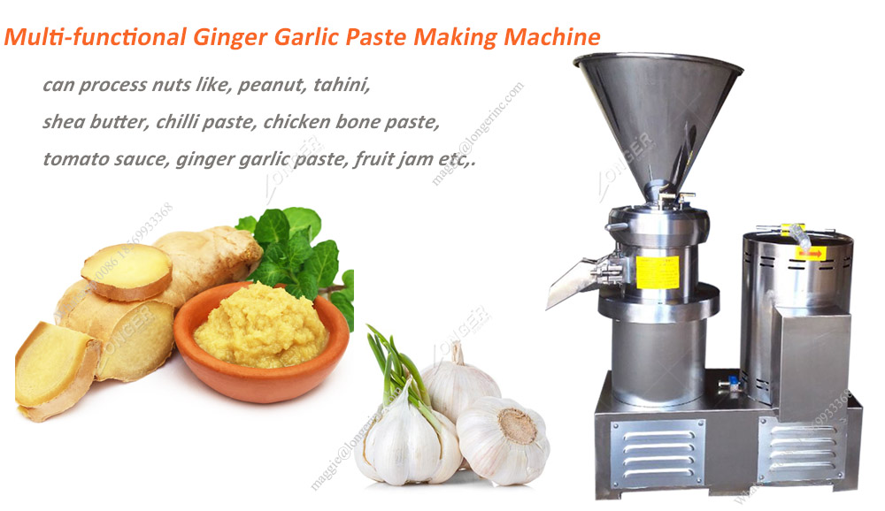 Commercial Garlic Ginger Paste Making Machinechilli Paste Grinding