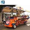 12 person touring mobile trolley cycle pedal party crawler bar bicycle pub crawl, sightseeing bike, pub bike for sale