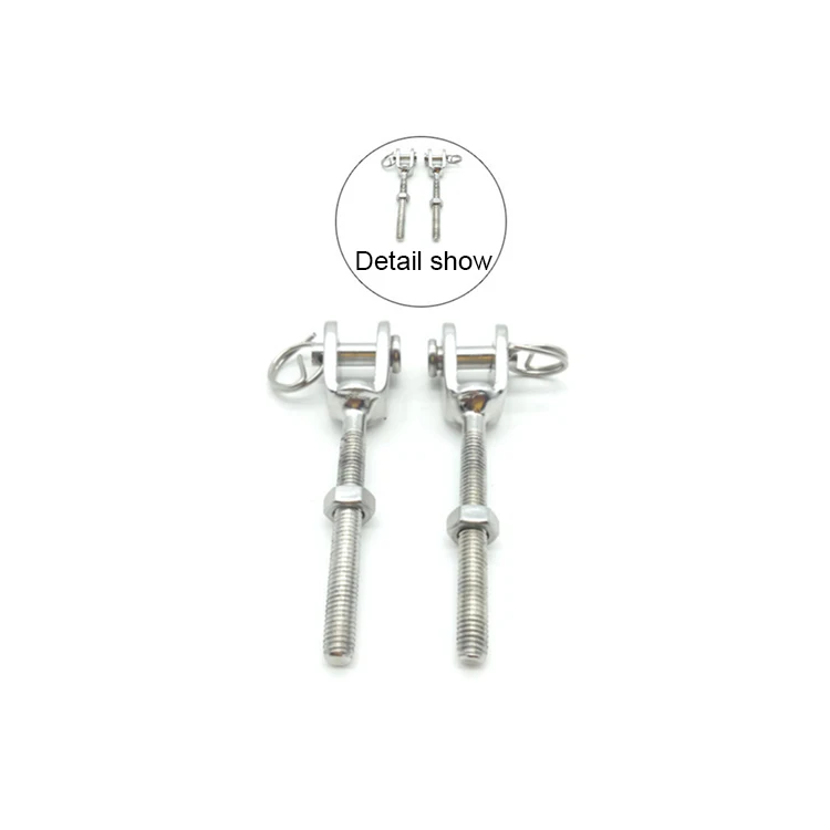 Factory Supplier Stainless Steel Jaw&Jaw European Type Closed Body Cable Turnbuckle