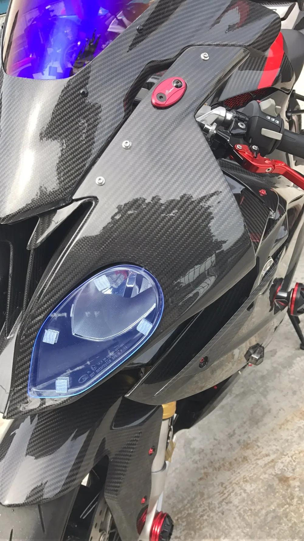 寶馬s1000rr 摩托車配件碳纖維整流罩適用於寶馬 s1000rr 的全套摩托