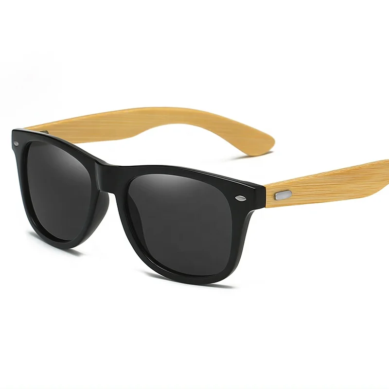 

2020 Ready Goods Classic Custom Logo UV400 Women Wholesale Men Wooden lentes de sol Sun Glasses Eyewear Bamboo Sunglasses 1501