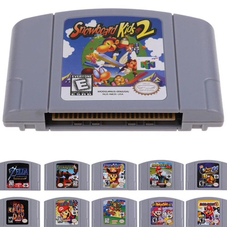 

good price video game card for Nintendo 64 for N64 game card